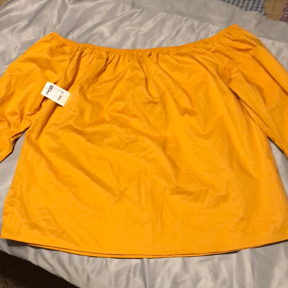 Off the shoulder top